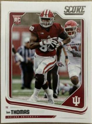 Ian Thomas #338 Football Cards 2018 Score