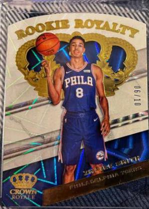 Zhaire Smith #7 Basketball Cards 2018 Panini Crown Royale Rookie Royalty