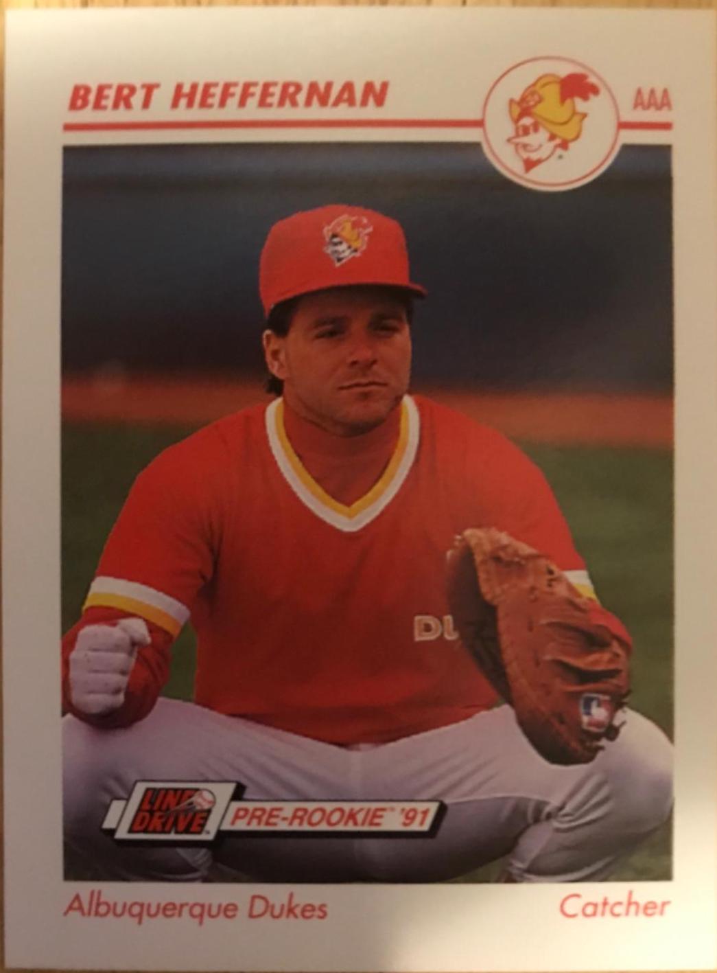 Bert Heffernan #9 Baseball Cards 1991 Impel Line Drive