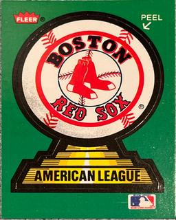 Boston Red Sox Team Sticker