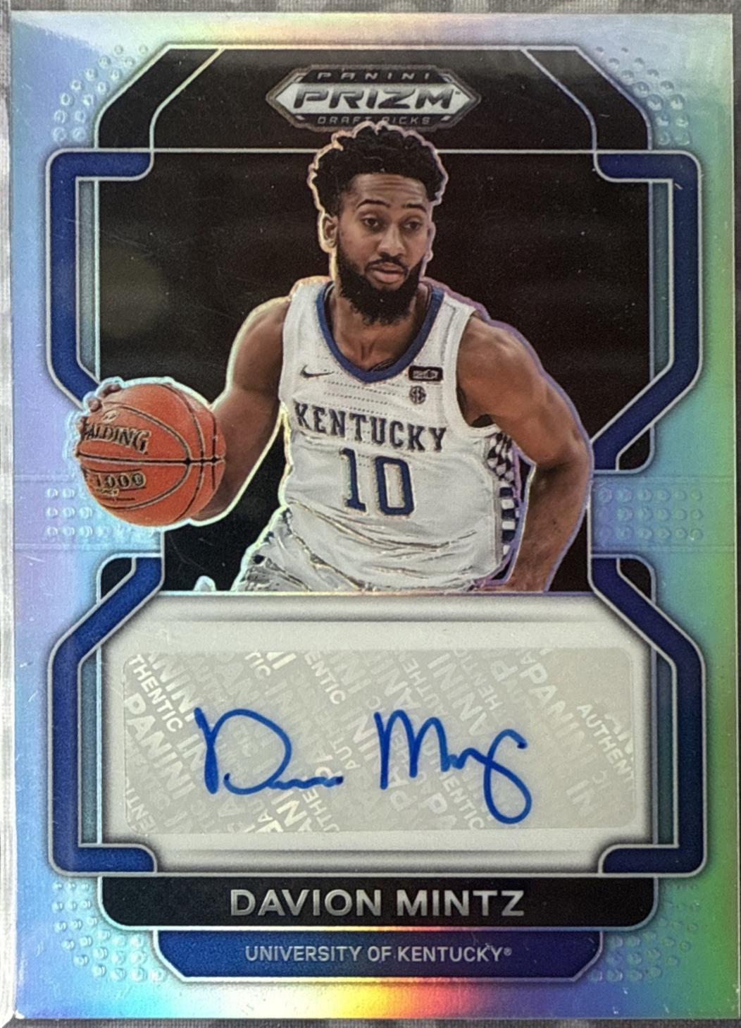 Davion Mintz [Silver Prizm] #DP-DAV