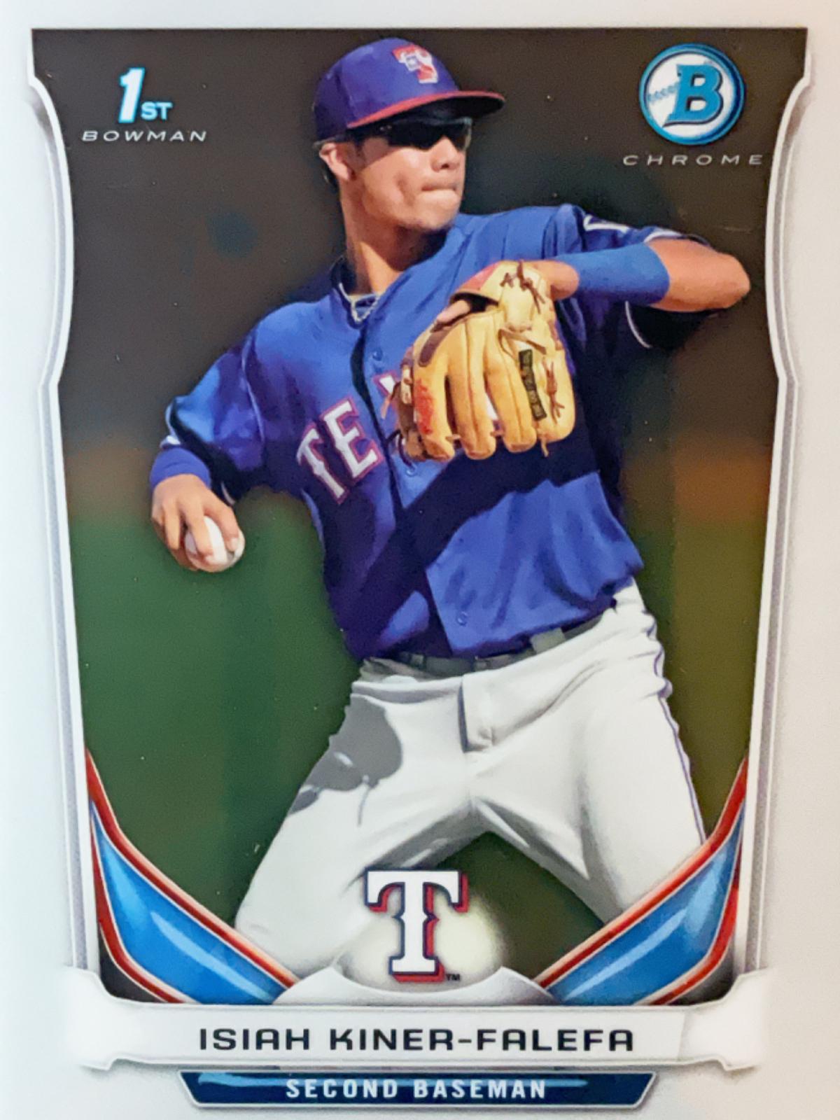 Isiah Kiner-Falefa #BCP49 2014 Bowman Baseball Chrome Prospects