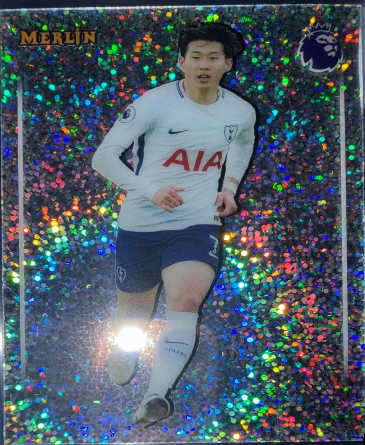 Heung-Min Son #TS-18 2026 Topps Merlin Premier League The Shiny