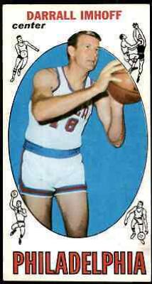 Darrall Imhoff #4 Basketball Cards 1969 Topps