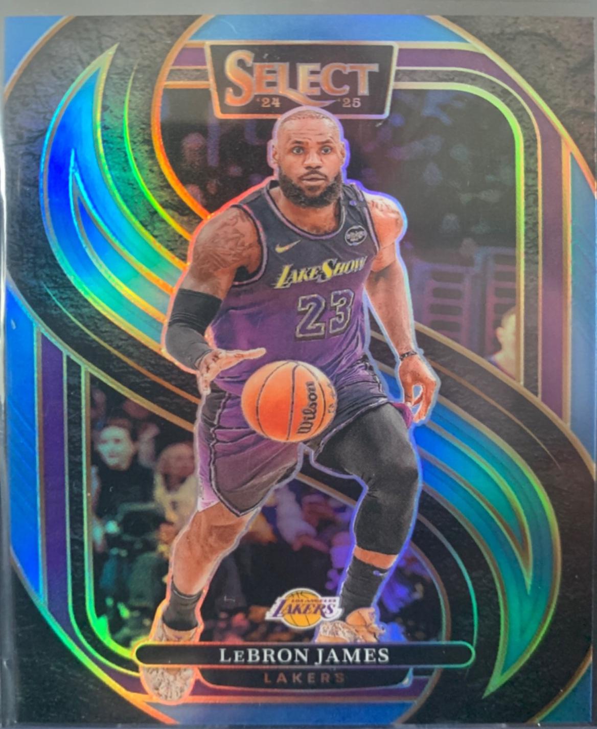 2024 LeBron James [Light Blue Prizm] #111