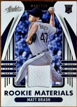 Matt Brash #ARM-MB Baseball Cards 2022 Panini Absolute Rookie Materials