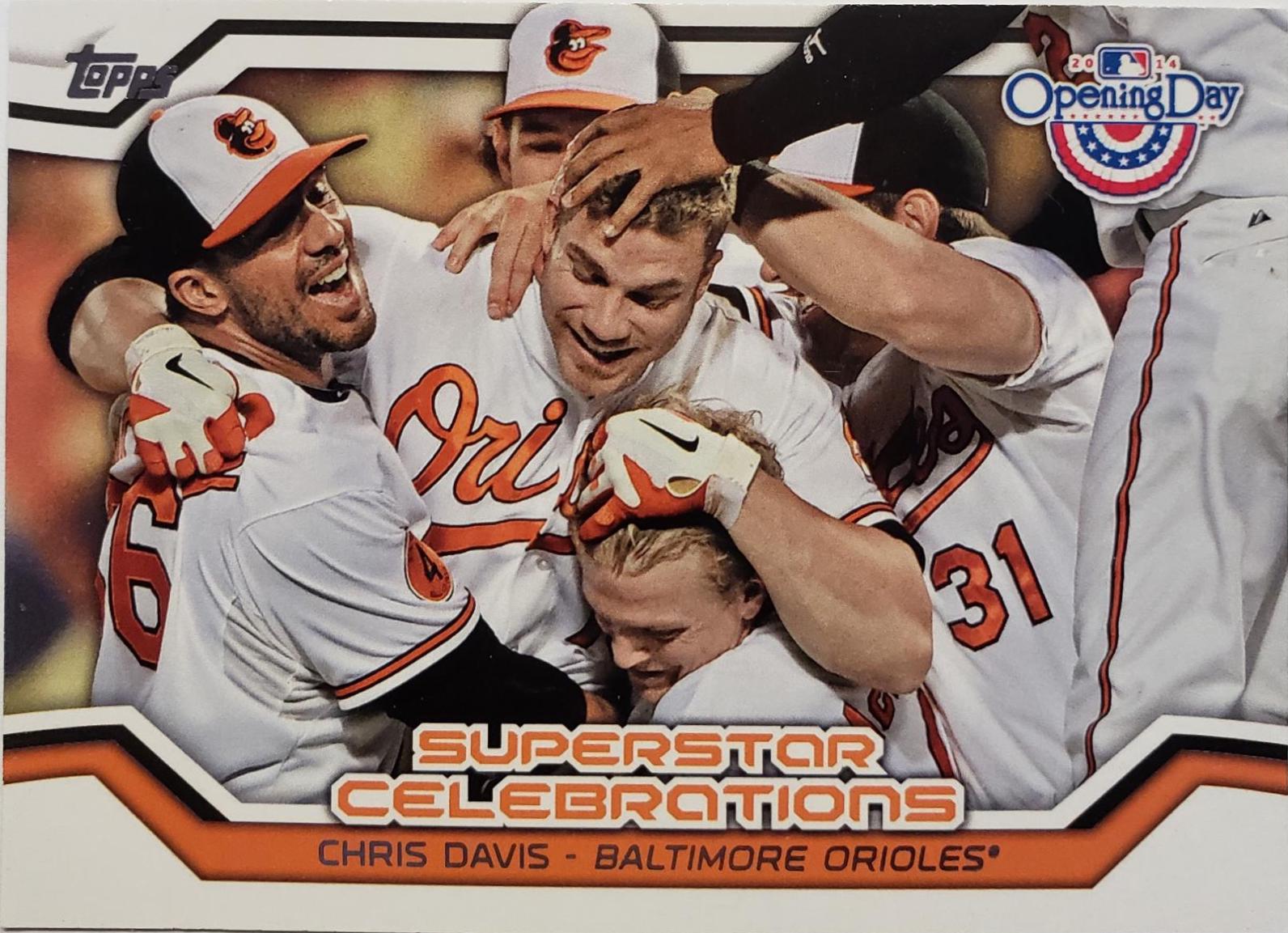 Chris Davis #SC-9 Baseball Cards 2014 Topps Opening Day Superstar Celebrations