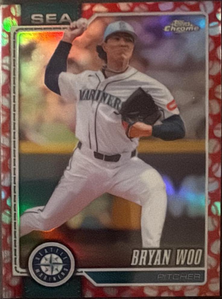 2026 Bryan Woo [Baseball Seams Refractor] #31