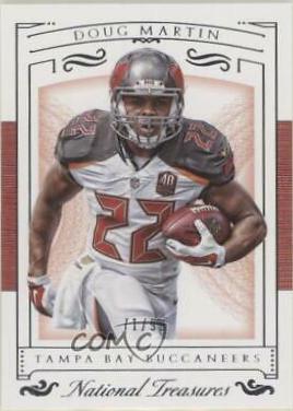 Doug Martin #9 Football Cards 2015 Panini National Treasures