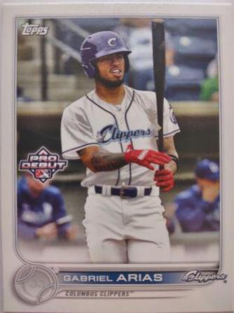 Gabriel Arias #PD-142 Baseball Cards 2022 Topps Pro Debut