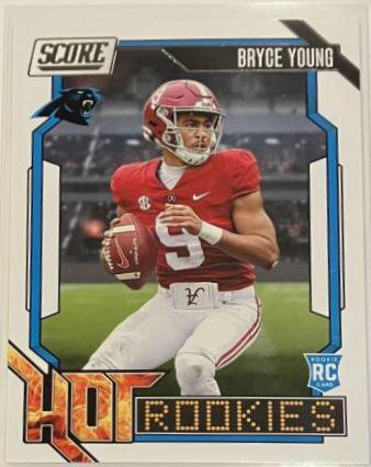 Bryce Young #2 Football Cards 2023 Panini Score Hot Rookies