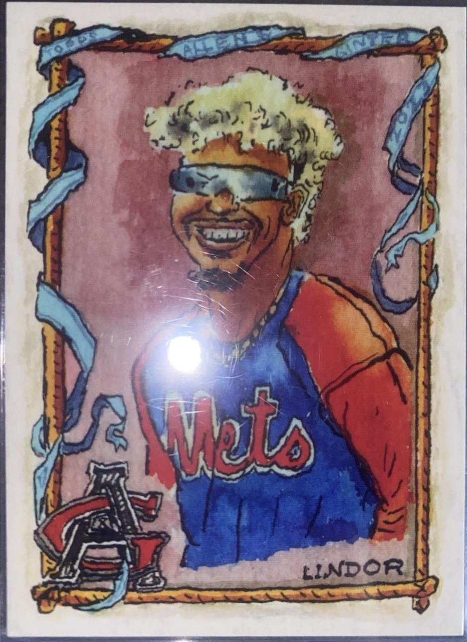 Francisco Lindor [Topps Logo Laminate] #32