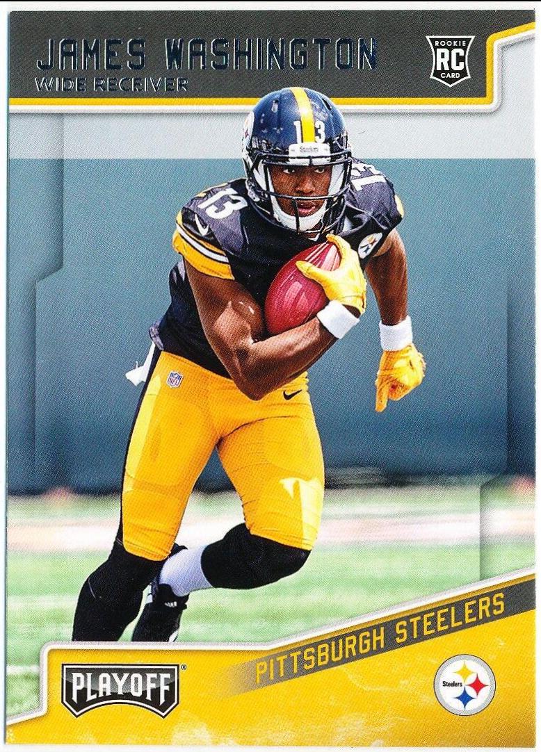 James Washington #222 Football Cards 2018 Panini Playoff