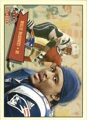 Willie McGinest #23 Football Cards 2001 Fleer Tradition Glossy
