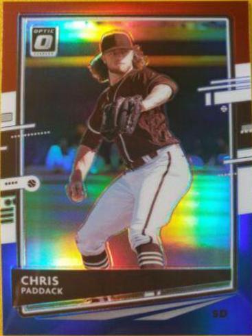 Chris Paddack #162 2020 Panini Donruss Optic Baseball