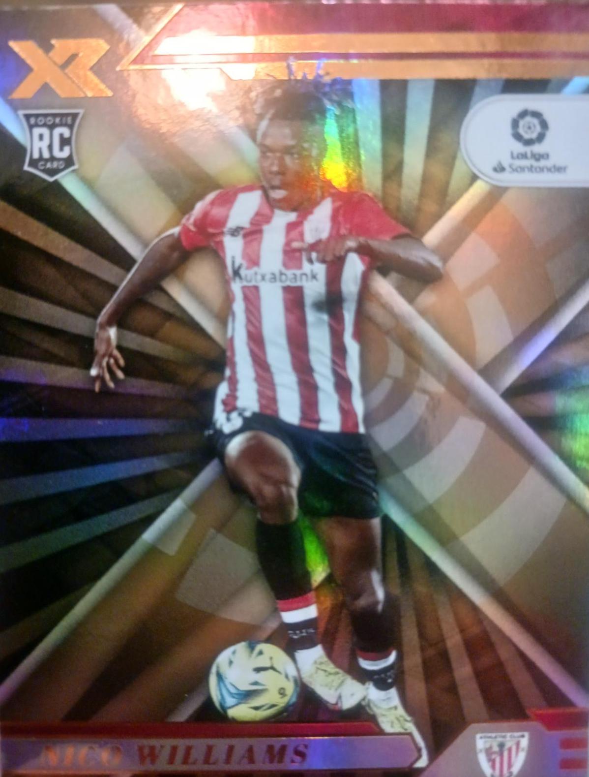 Nico Williams #102 Soccer Cards 2021 Panini Chronicles La Liga