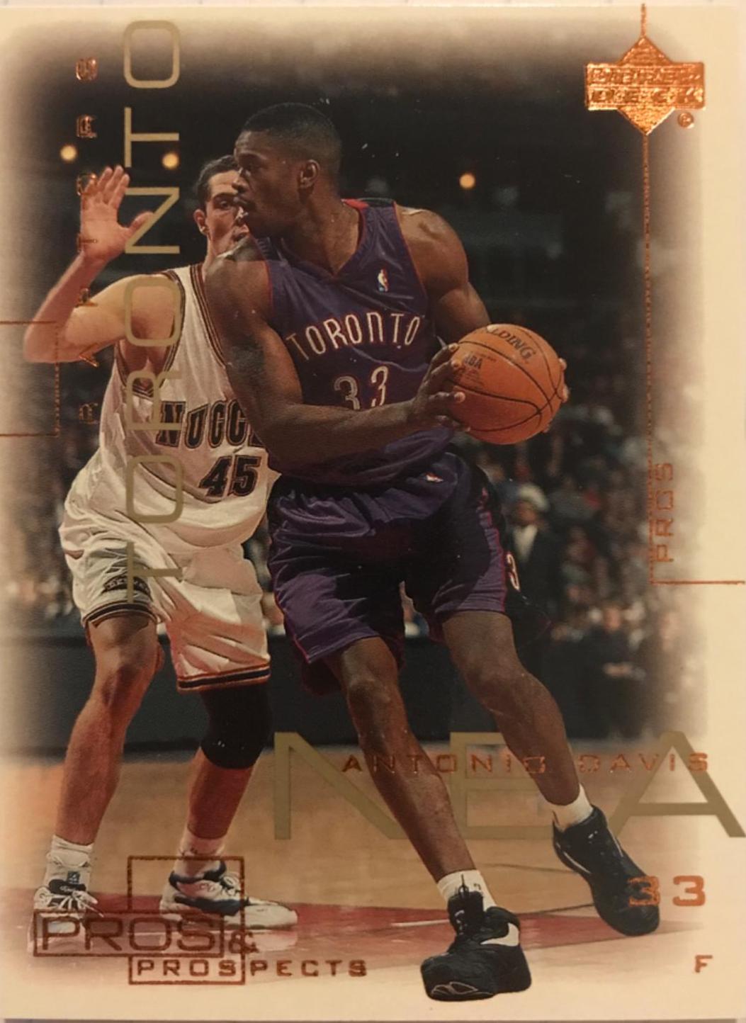 Antonio Davis #81 Basketball Cards 2000 Upper Deck Pros & Prospects