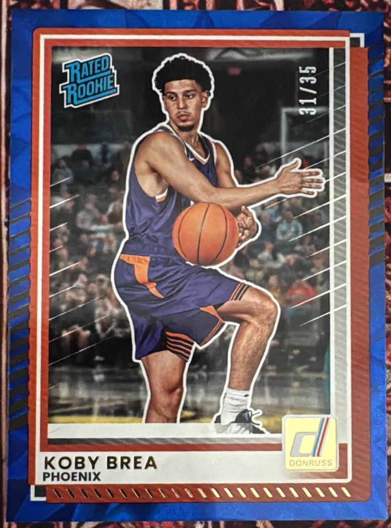 Koby Brea #28 2025 Panini Origins Rookie Autograph Basketball