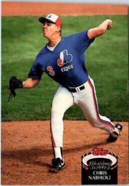 Chris Nabholz #318 Baseball Cards 1992 Stadium Club