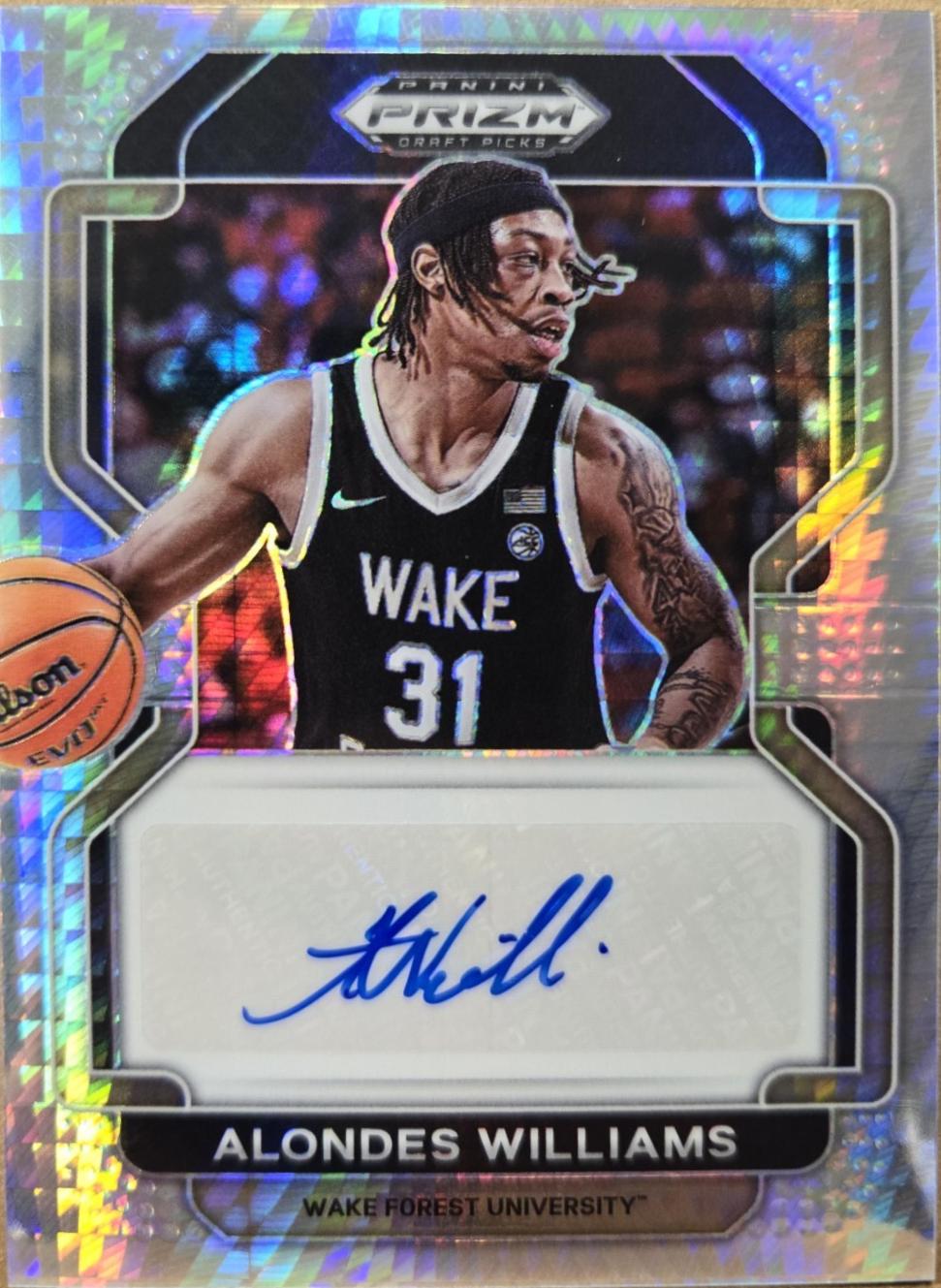 Alondes Williams [Hyper Prizm] #DP-AWI