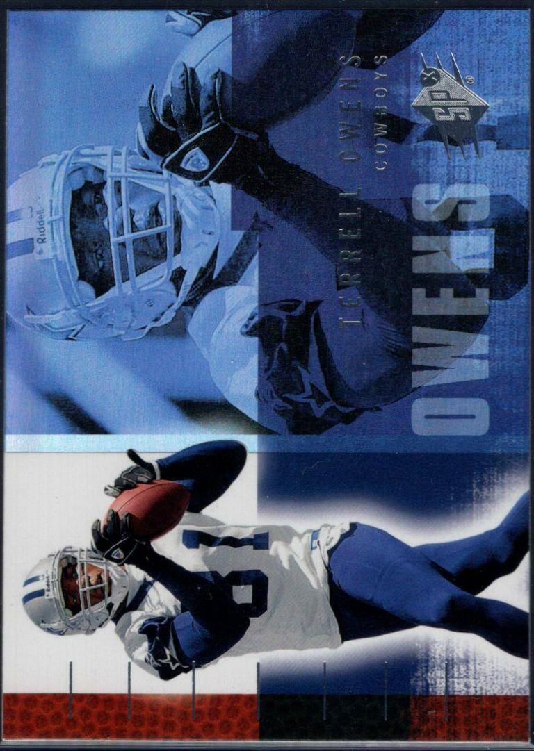 Terrell Owens #25 Football Cards 2006 Spx
