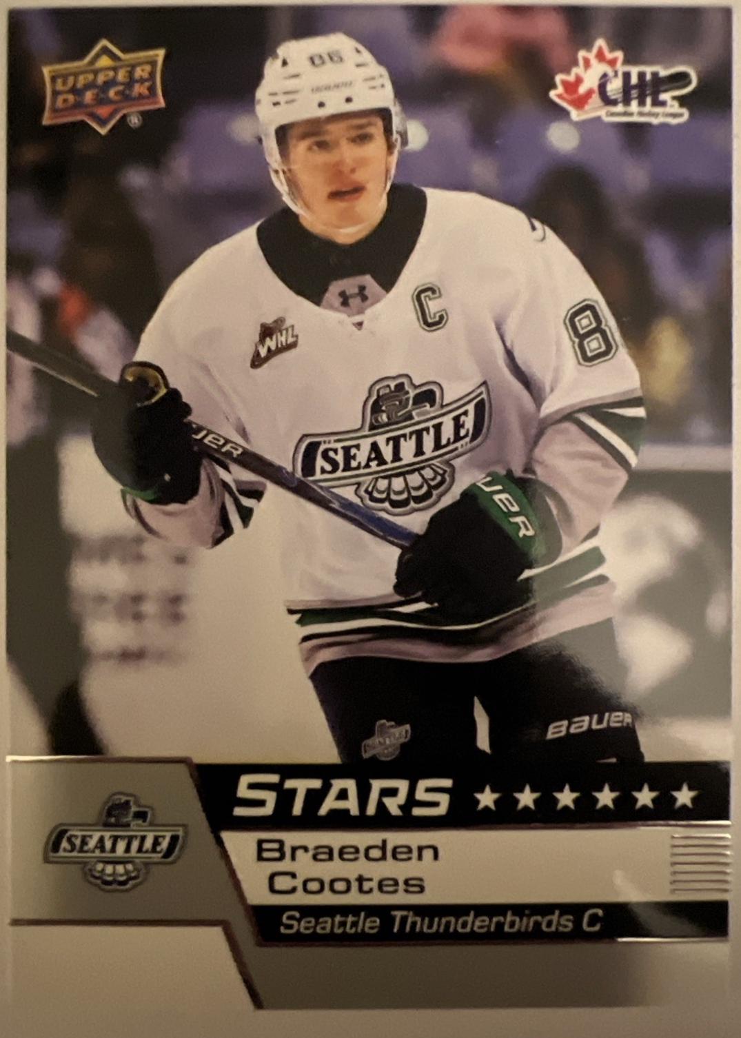 Braeden Cootes #342 2025-26 Upper Deck CHL Hockey
