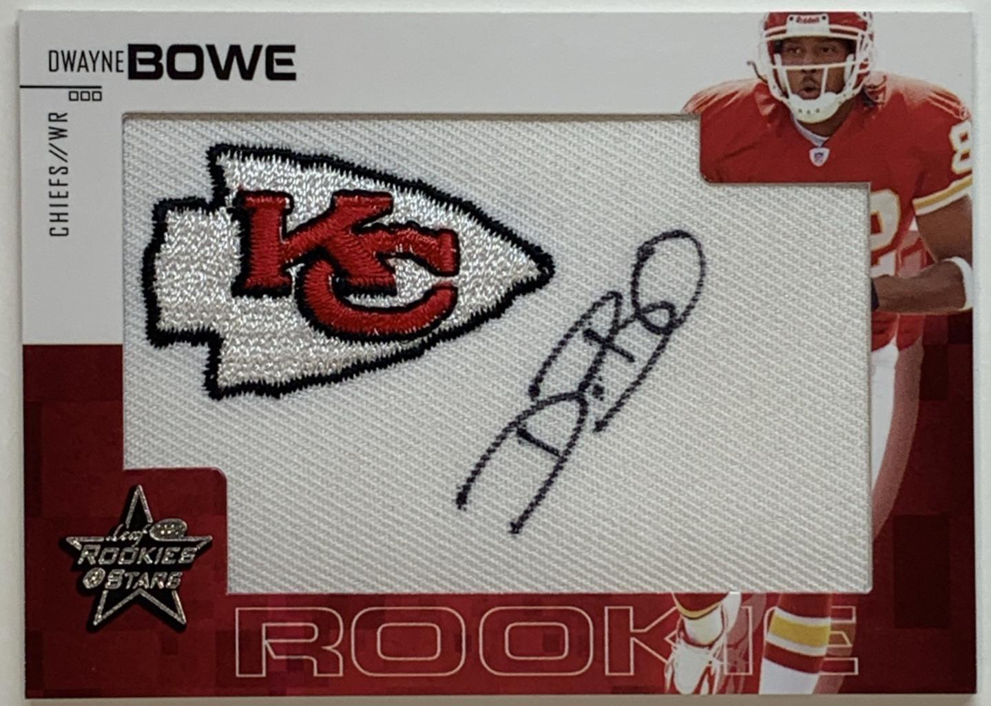 Dwayne Bowe #229 2007 Leaf Rookies & Stars Longevity Football