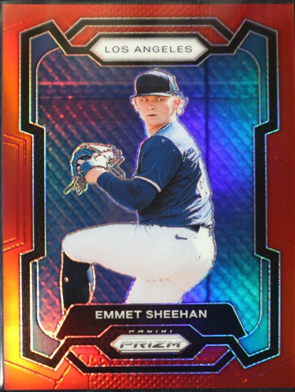 Emmet Sheehan [Red] #54 Prices | 2024 Panini Prizm | Baseball Cards
