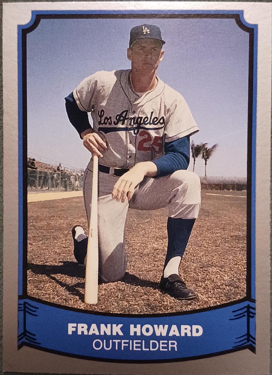 Frank Howard #17 Baseball Cards 1989 Pacific Legends