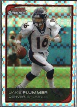 Jake Plummer #7 Football Cards 2006 Bowman