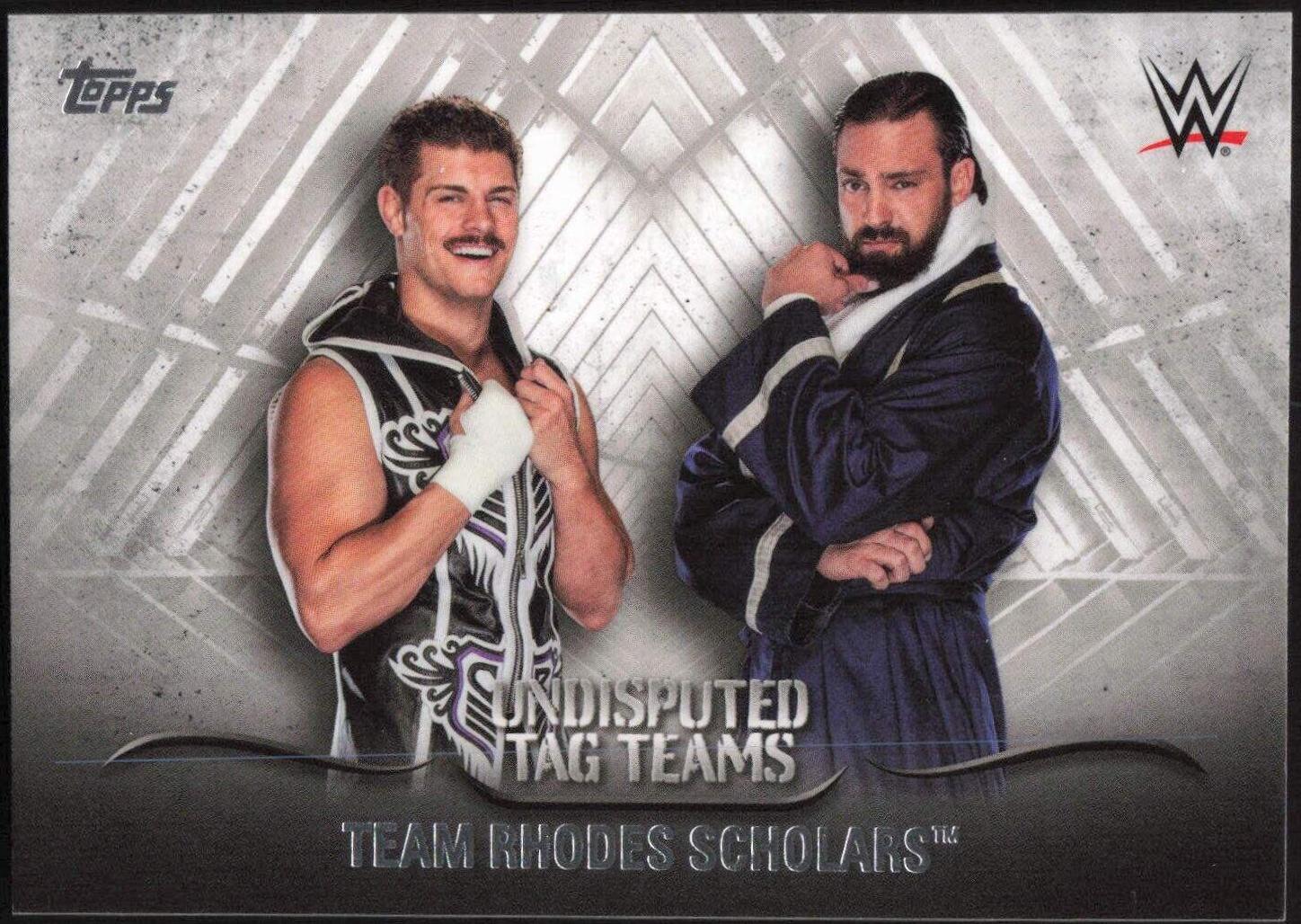 Team Rhodes Scholars #UTT-33 Wrestling Cards 2016 Topps WWE Undisputed Tag Teams