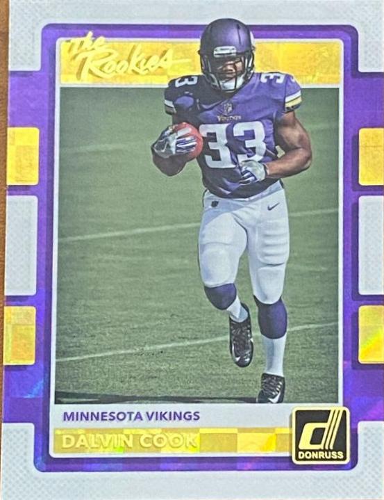 Dalvin Cook #13 Football Cards 2017 Panini Donruss Optic the Rookies