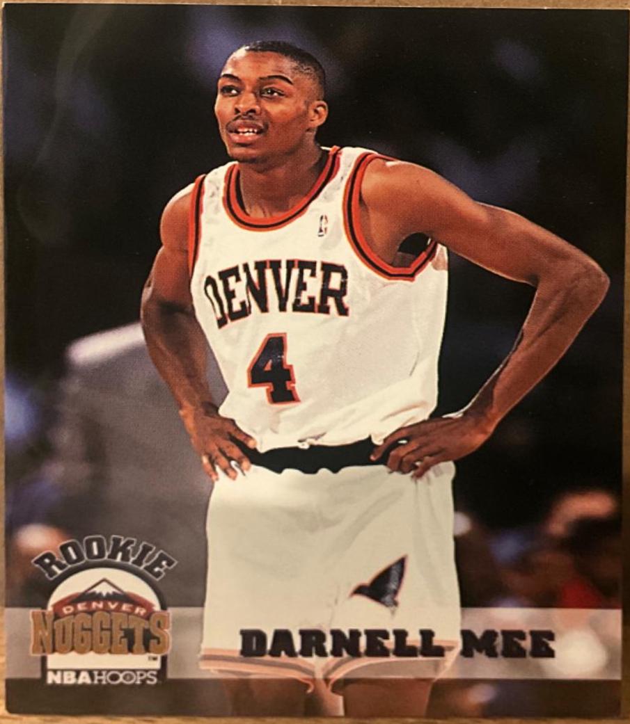 Darnell Mee #327 Basketball Cards 1993 Hoops