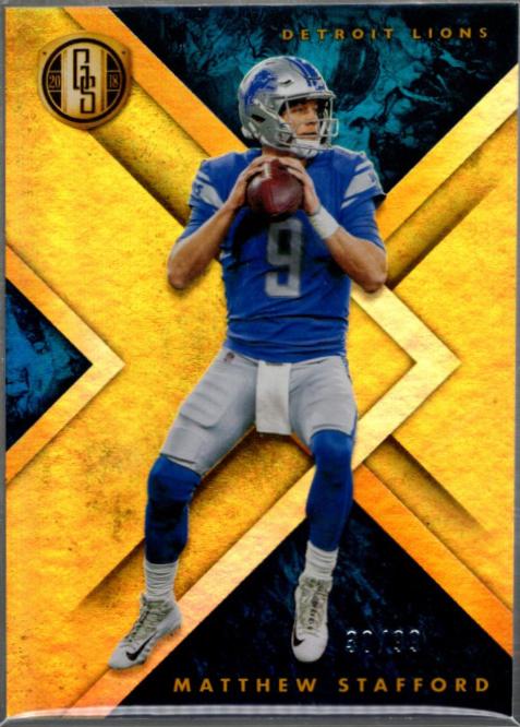 Matthew Stafford #90 2018 Panini Gold Standard Football