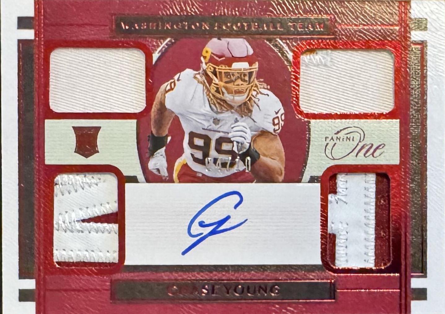 Chase Young [Quad Patch Autograph Red] #78