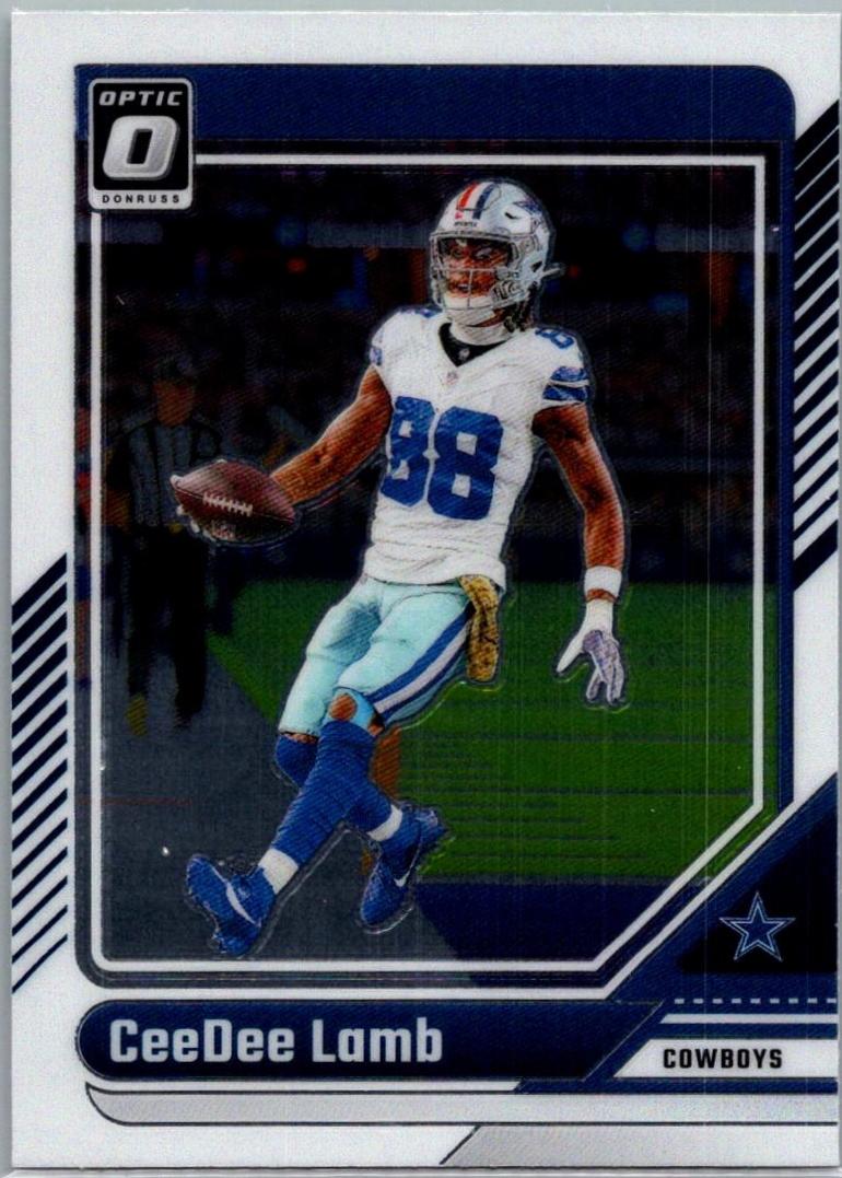 CeeDee Lamb #53 Football Cards 2024 Panini Donruss Optic