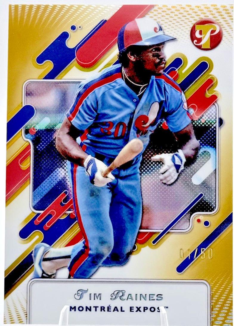 Tim Raines #143 2025 Topps Pristine Baseball