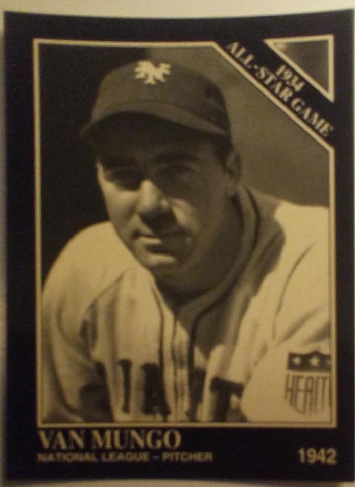 Van Mungo #1107 Baseball Cards 1994 The Sportin News Conlon Collection