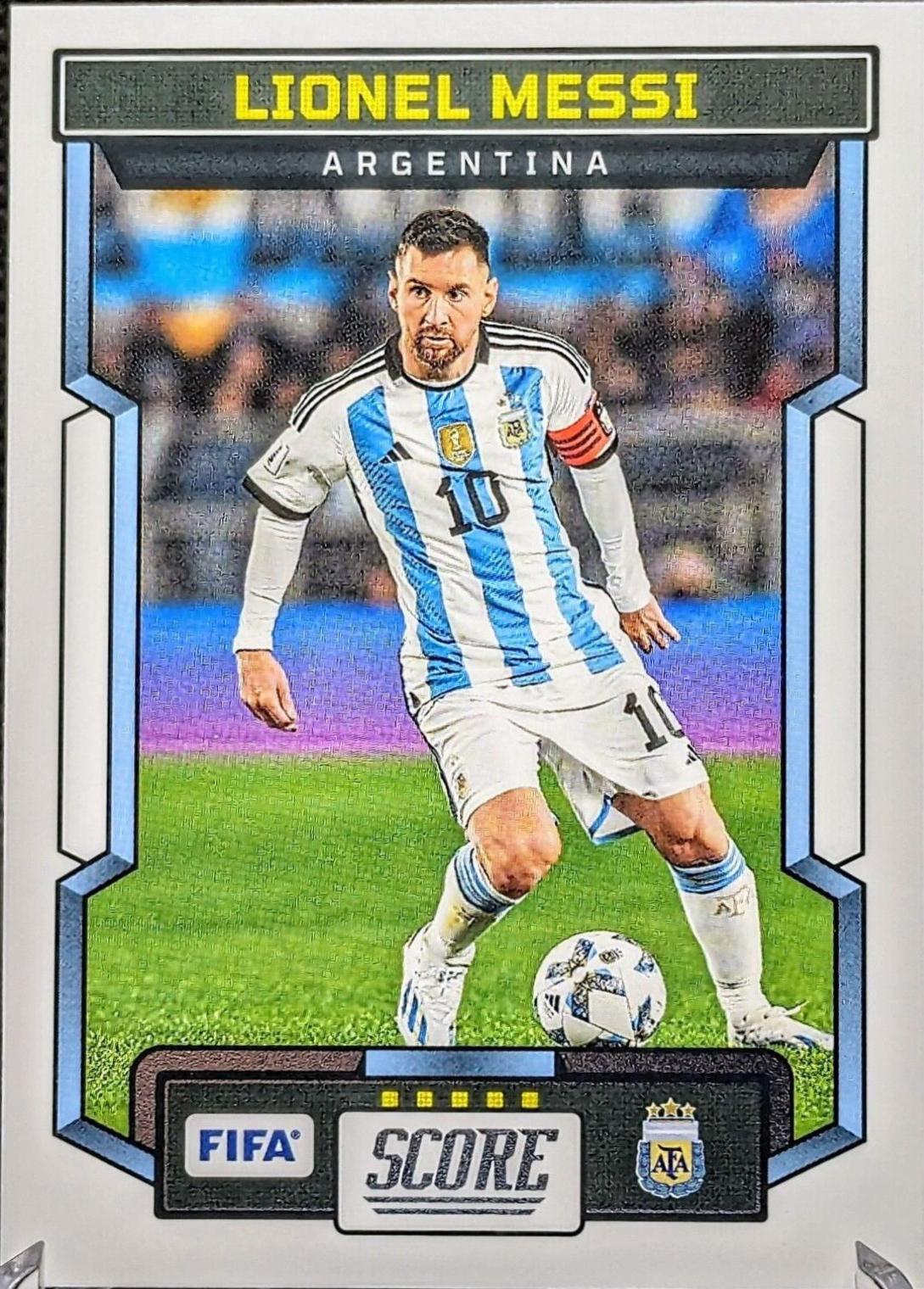 Lionel Messi #1 Soccer Cards 2023 Panini Score FIFA