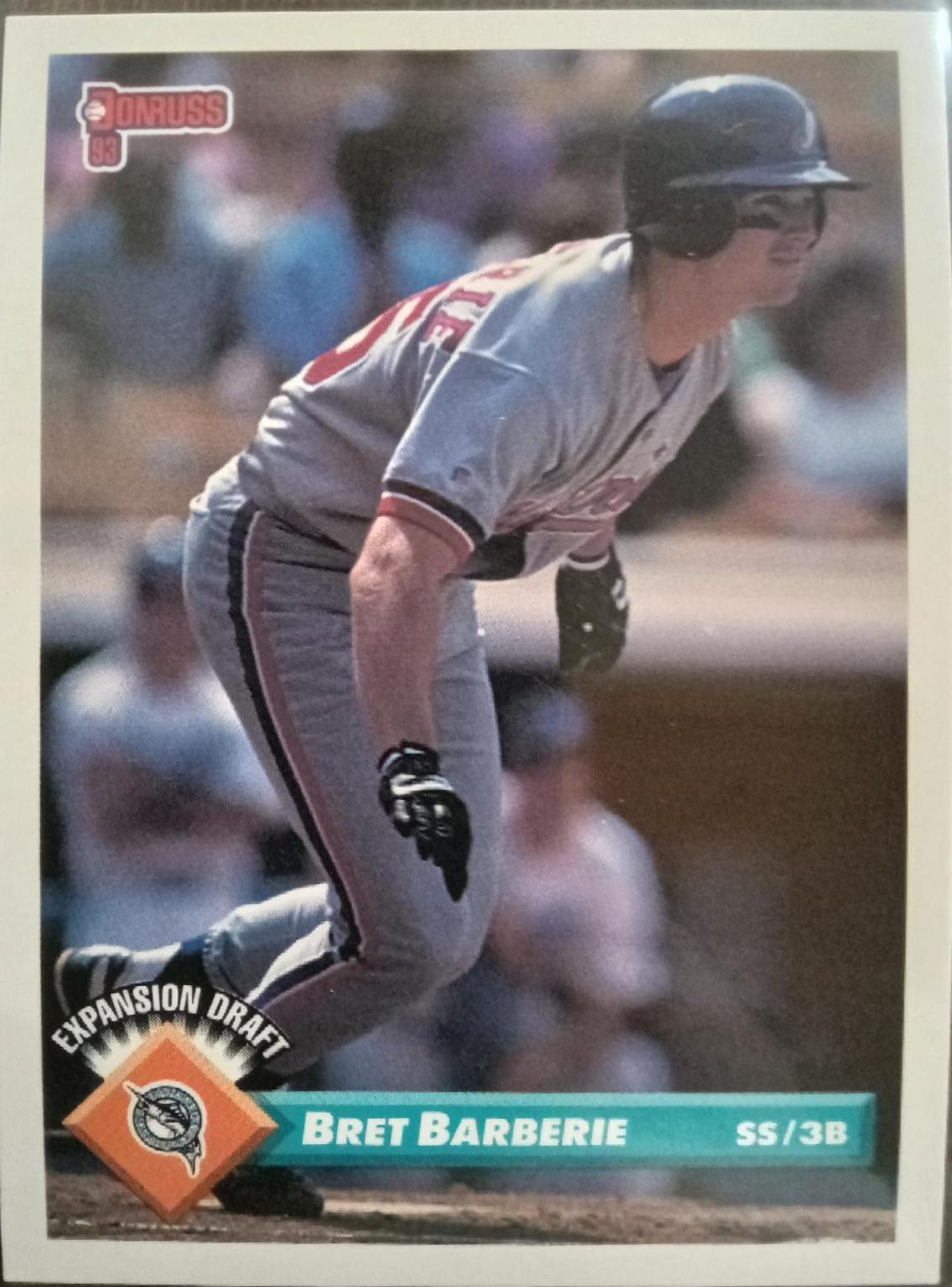 Bret Barberie #759 Baseball Cards 1993 Donruss