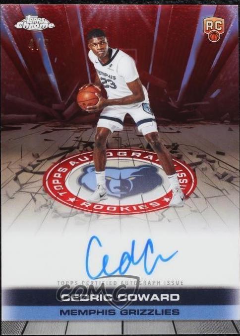 Cedric Coward [Refractor Red] #TAUR2-CC