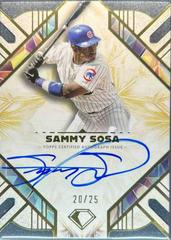 【topps 】 SAMMY SOSA サミー ソーサ AUTO 25シリ Sammy Sosa #AC-SS Prices | 2025 Topps Diamond Icons Autograph