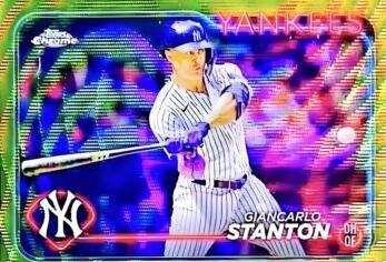 Giancarlo Stanton [Gold Wave Refractor] #275