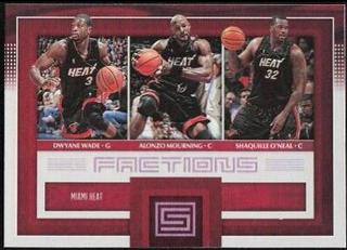 Shaquille O'Neal/Alonzo Mourning/Dwyane Wade