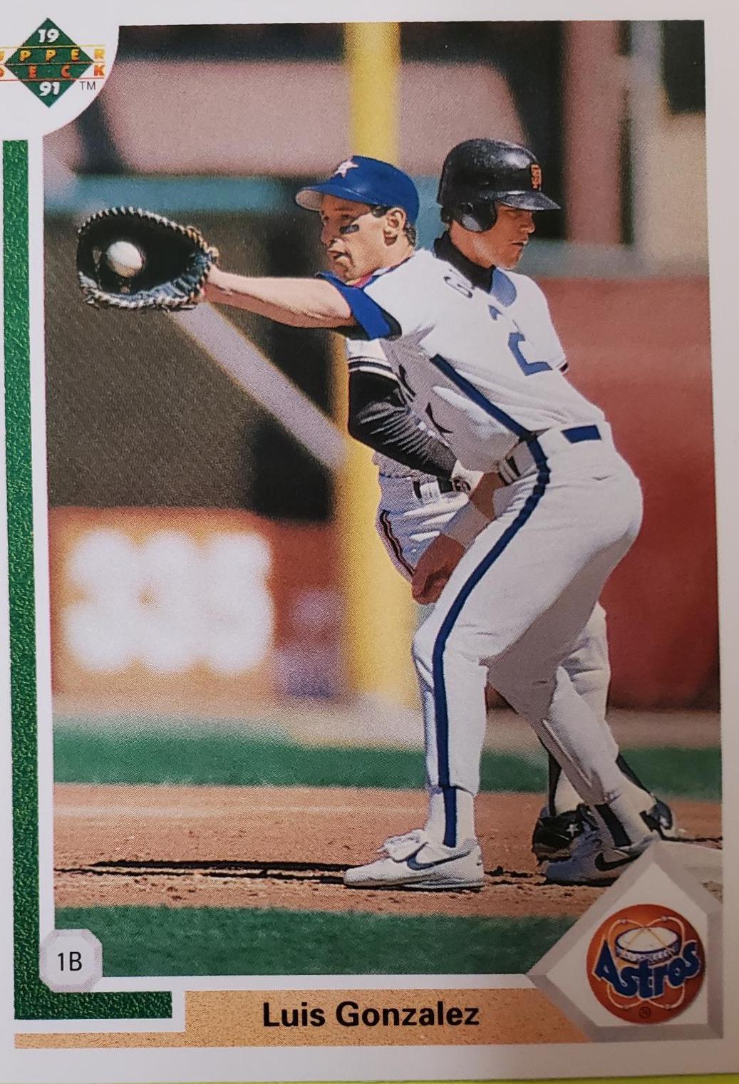 Luis Gonzalez #567 Baseball Cards 1991 Upper Deck