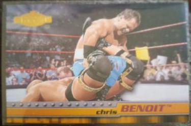Chris Benoit #24 Wrestling Cards 2001 Fleer WWF Championship Clash