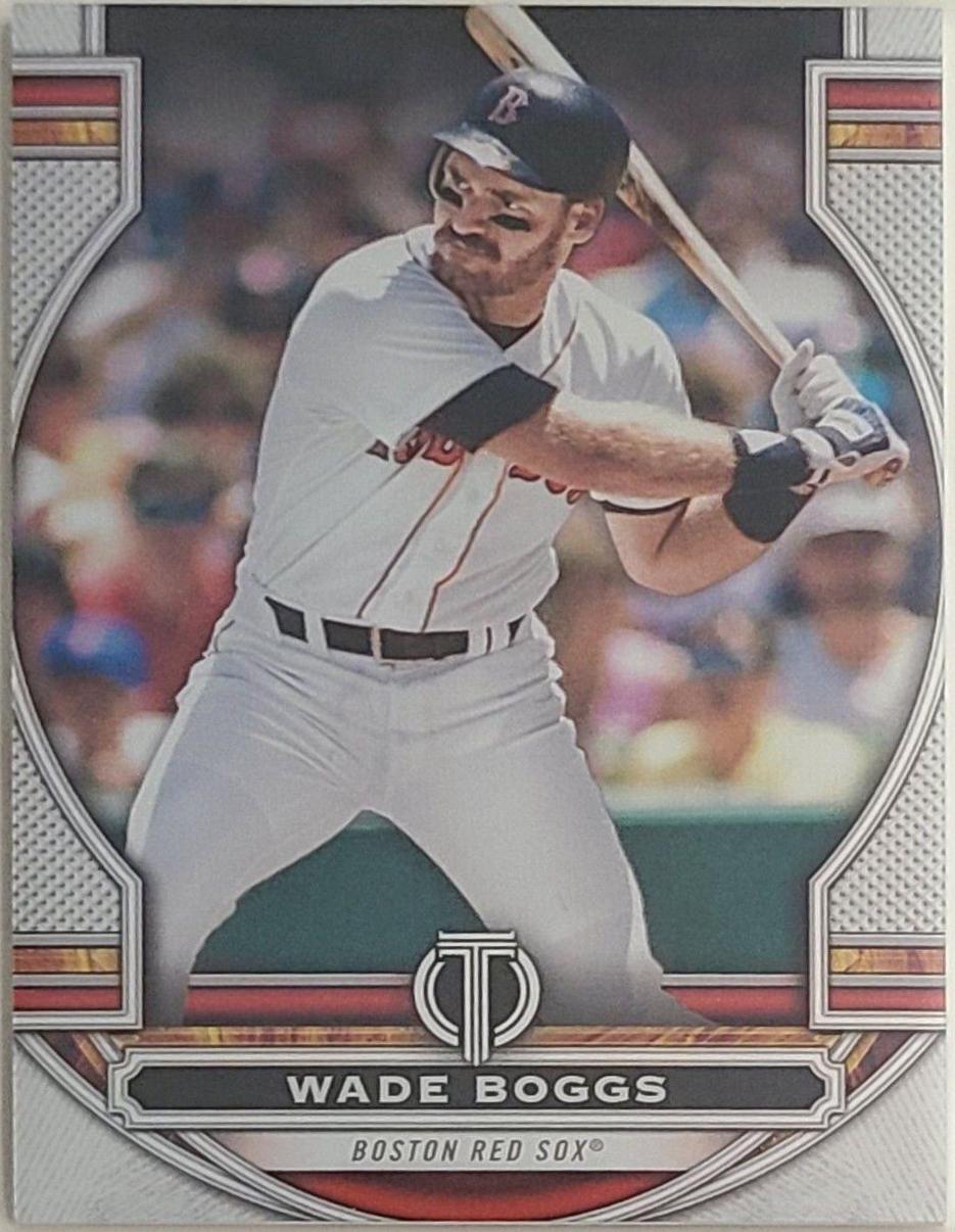 Wade Boggs #7 Baseball Cards 2023 Topps Tribute