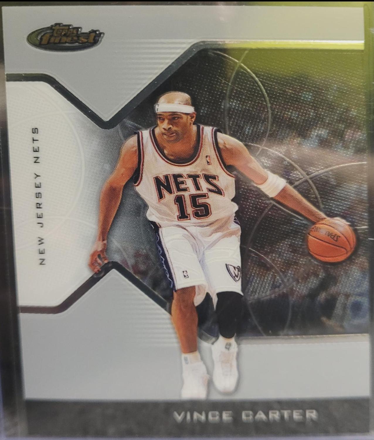 Vince Carter #10 Basketball Cards 2004 Finest