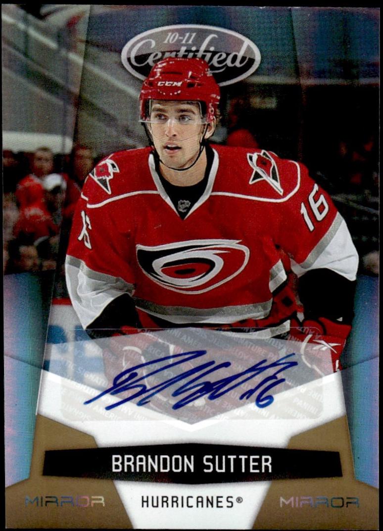 Brandon Sutter [Mirror Gold] #26