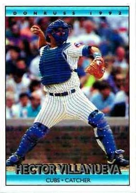 Hector Villanueva #725 Baseball Cards 1992 Donruss